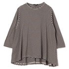 【パドカレ/pas de calais】の25SS強撚ボーダーPO アイボリー|ID: prp329100004567719 ipo3291000000032308073