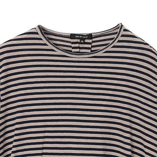 【パドカレ/pas de calais】の25SS強撚ボーダーPO 人気、トレンドファッション・服の通販 founy(ファニー) 　ファッション　Fashion　レディースファッション　Fashion for Women　2025年　2025　2025春夏・S/S　Spring/Summer 2025 SS25　ボーダー　Border, Stripe　洗える　Machine Washable　other-3|ID: prp329100004567719 ipo3291000000032308075