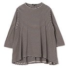 【パドカレ/pas de calais】の25SS強撚ボーダーPO アイボリー|ID: prp329100004567719 ipo3291000000036281145