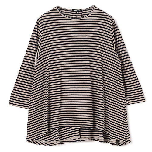 【パドカレ/pas de calais】の25SS強撚ボーダーPO インテリア・キッズ・メンズ・レディースファッション・服の通販 founy(ファニー) https://founy.com/ ファッション Fashion レディースファッション Fashion for Women 2025年 2025 2025春夏・S/S Spring/Summer 2025 SS25 ボーダー Border, Stripe 洗える Machine Washable |ID: prp329100004567719 ipo3291000000036316335