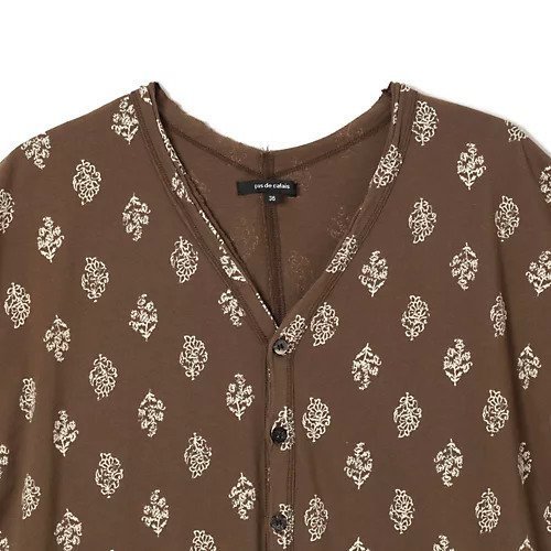 【パドカレ/pas de calais】の25SSパッチワークプリントCD 人気、トレンドファッション・服の通販 founy(ファニー) 　ファッション　Fashion　レディースファッション　Ladies' Fashion Online　トップス・カットソー　Tops/Tshirt　2025年　2025　2025春夏・S/S　Ss,Spring/Summer,2025　インド　India　ウッド　Wood　カーディガン　Cardigan　パッチワーク　Patchwork　プリント　Print　洗える　Washable　other-3|ID: prp329100004567725 ipo3291000000032308105