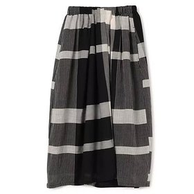 【パドカレ/pas de calais】 25SS綿麻先染めチェックSK人気、トレンドファッション・服の通販 founy(ファニー) ファッション Fashion レディースファッション Ladies' Fashion Online スカート Skirt 2025年 2025 2025春夏・S/S Ss,Spring/Summer,2025 ストライプ Stripe チェック Check ボックス Box 洗える Washable |ID:prp329100004567728