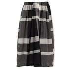 【パドカレ/pas de calais】の25SS綿麻先染めチェックSK ブラック|ID: prp329100004567728 ipo3291000000032308118
