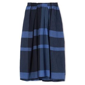 【パドカレ/pas de calais】 25SS綿麻先染めチェックSK人気、トレンドファッション・服の通販 founy(ファニー) ファッション Fashion レディースファッション Fashion for Women スカート Skirts 2025年 2025 2025春夏・S/S Spring/Summer 2025 SS25 ストライプ Stripe, Striped Pattern チェック Check, Plaid, Tartan ボックス Boxy, Box Shape 洗える Machine Washable |ID:prp329100004567728