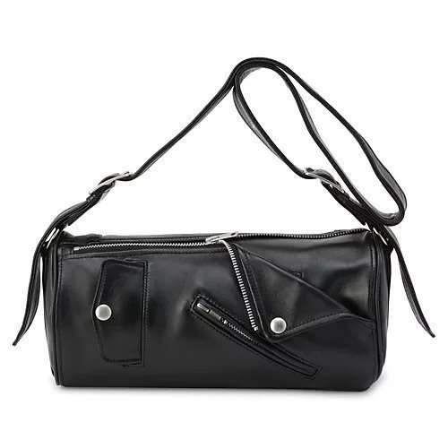 【ビューティフル ピープル/beautiful people】のexcerption riders cylinder bag インテリア・キッズ・メンズ・レディースファッション・服の通販 founy(ファニー) https://founy.com/ ファッション Fashion レディースファッション WOMEN アウター Coat Outerwear ライダース Riders Jacket バッグ Bag 2025年 2025 フォルム Form ポケット Pocket ライダースジャケット Riders Jacket 定番 Standard |ID: prp329100004567736 ipo3291000000032308154
