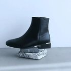 【エンチャンテッド/enchanted】の【晴雨兼用】アクセントヒールサイドジップショートブーツ 人気、トレンドファッション・服の通販 founy(ファニー) ファッション Fashion レディースファッション WOMEN ショート Short ジップ Zip ジップアップ Zip Up ミドル Middle メタリック Metallic 今季 This Season 夏 Summer 定番 Standard thumbnail ブラック|ID: prp329100004567737 ipo3291000000032308160