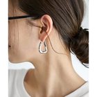 【スタイルデリ/STYLE DELI】の【金アレ対策】ひねり台形ステンレスピアス シルバー|ID: prp329100004567745 ipo3291000000032308195