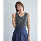 【スタイルデリ/STYLE DELI】の【Made in JAPAN】太めバインダーフライスタンクトップ チャコール|ID: prp329100004567769 ipo3291000000032308871