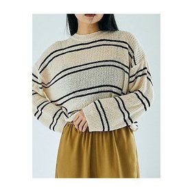 【マージュール/marjour】 BORDER SUMMER KNIT人気、トレンドファッション・服の通販 founy(ファニー) ファッション Fashion レディースファッション WOMEN トップス・カットソー Tops/Tshirt ニット Knit Tops インナー Inner キャミソール Camisole サマー Summer ストレッチ Stretch タンク Tank トレンド Trend ポケット Pocket 夏 Summer 長袖 Long Sleeve |ID:prp329100004568689