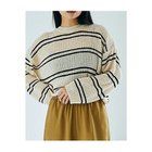【マージュール/marjour】のBORDER SUMMER KNIT 人気、トレンドファッション・服の通販 founy(ファニー) ファッション Fashion レディースファッション WOMEN トップス・カットソー Tops/Tshirt ニット Knit Tops インナー Inner キャミソール Camisole サマー Summer ストレッチ Stretch タンク Tank トレンド Trend ポケット Pocket 夏 Summer 長袖 Long Sleeve thumbnail BEIGE|ID: prp329100004568689 ipo3291000000032321652