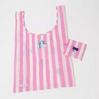 【バグゥ/BAGGU】の【LEE別注】【洗える】ときめきトゥナイト「蘭世&真壁くん&ヨーコ犬が大集合」Standard Bag ピンクストライプ|ID: prp329100004568697 ipo3291000000032321731
