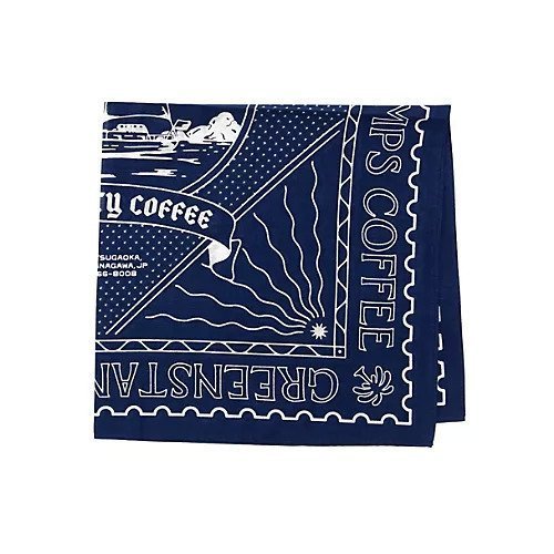 【ヒューマンウーマン/HUMAN WOMAN】のAnniversary Bandana インテリア・キッズ・メンズ・レディースファッション・服の通販 founy(ファニー) 　ファッション　Fashion　レディースファッション　WOMEN　アメリカン　American　イラスト　Illustration　スカーフ　Scarf　ハンカチ　Handkerchief　ネイビー|ID: prp329100004568699 ipo3291000000032321745