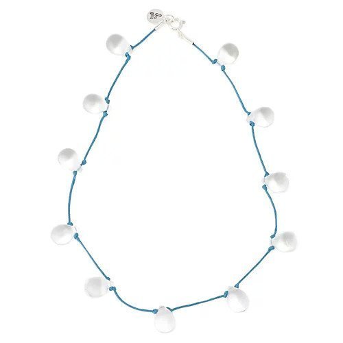 【シシジョイア/Sisi Joia】のNOUE Necklace インテリア・キッズ・メンズ・レディースファッション・服の通販 founy(ファニー) 　ファッション　Fashion　レディースファッション　Fashion for Women　ジュエリー　Jewelry　ネックレス　Necklaces & Pendants　2025年　2025　2025-2026秋冬・A/W　Autumn/Winter 2025–26 AW25–26　ガラス　Glass, Glassware　ドロップ　Drop Shoulder, Dropped Style　ネックレス　Necklace, Pendant Necklace　フォルム　Silhouette, Form　Clear/Blue|ID: prp329100004568710 ipo3291000000032321795