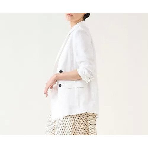 【マルティニーク/martinique】の《追加》ダルスラブジャケット(セットアップ可) 人気、トレンドファッション・服の通販 founy(ファニー) 　ファッション　Fashion　レディースファッション　WOMEN　アウター　Coat Outerwear　ジャケット　Jackets　おすすめ　Recommend　ジャケット　Jacket　スタンダード　Standard　セットアップ　Set Up　ダブル　Double　ボックス　Box　モダン　Modern　定番　Standard　other-2|ID: prp329100004568763 ipo3291000000032322423