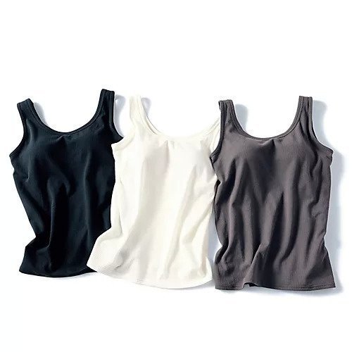 【ブラデリスニューヨークピース/BRADELIS New York peace】の【LEE別注】【洗える】【接触冷感】【吸汗速乾】【UVカット】楽なのに補整!ブラ付きリブタンクトップ 人気、トレンドファッション・服の通販 founy(ファニー) 　ファッション　Fashion　レディースファッション　Ladies' Fashion Online　フィット　Fit　ワイヤー　Wire　別注　Special Order　夏　Summer　洗える　Washable　other-3|ID: prp329100004570035 ipo3291000000032334562