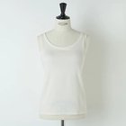 【ブラデリスニューヨークピース/BRADELIS New York peace】の【LEE別注】【洗える】【接触冷感】【吸汗速乾】【UVカット】楽なのに補整!ブラ付きリブタンクトップ アイボリー|ID: prp329100004570035 ipo3291000000036601062