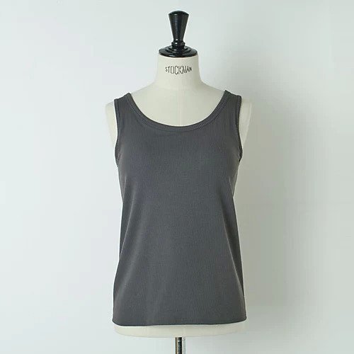 【ブラデリスニューヨークピース/BRADELIS New York peace】の【LEE別注】【洗える】【接触冷感】【吸汗速乾】【UVカット】楽なのに補整!ブラ付きリブタンクトップ インテリア・キッズ・メンズ・レディースファッション・服の通販 founy(ファウニー) 　ファッション　Fashion　レディースファッション　Fashion for Women　フィット　Fit, Slim Fit　別注　Limited Edition, Custom Order　洗える　Machine Washable　チャコール|ID: prp329100004570035 ipo3291000000037245317