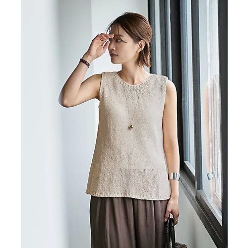 【スタイルデリ/STYLE DELI】のエフォートレス落ち感ニットタンクトップ 人気、トレンドファッション・服の通販 founy(ファニー) 　ファッション　Fashion　レディースファッション　WOMEN　トップス・カットソー　Tops/Tshirt　ニット　Knit Tops　イエロー　Yellow　インナー　Inner　カットソー　Cut And Sew　キャミソール　Camisole　サロペット　Overalls　シンプル　Simple　ジャケット　Jacket　スリット　Slit　タンク　Tank　定番　Standard　ノースリーブ　No Sleeve　夏　Summer　 other-1|ID: prp329100004570037 ipo3291000000032334570