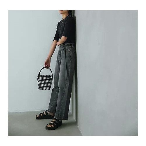 【トゥエルブクローゼット/12closet】の【福田麻琴さんコラボ】【洗える】ジュエリー映えする 究極のリブTシャツ 人気、トレンドファッション・服の通販 founy(ファニー) 　ファッションモデル・俳優・女優　Models　女性　Women　福田麻琴　Fukuda Makoto　ファッション　Fashion　レディースファッション　WOMEN　トップス・カットソー　Tops/Tshirt　シャツ/ブラウス　Shirts/Blouses　ロング / Tシャツ　T-Shirts　コラボ　Collaboration　シェイプ　Shape　ジュエリー　Jewelry　パイピング　Piping　夏　Summer　洗える　Washable　other-3|ID: prp329100004570044 ipo3291000000032334634