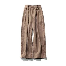 【トゥエルブクローゼット/12closet】 【洗える】ヨーロピアンリネンワイドタックパンツ人気、トレンドファッション・服の通販 founy(ファニー) ファッション Fashion レディースファッション Fashion for Women パンツ Pants & Trousers セットアップ Set-Up, Coordinated Outfit リネン Linen, Linen Fabric ループ Loop, Loop Knit ワイド Wide, Wide Fit 夏 Summer 洗える Machine Washable |ID:prp329100004570075