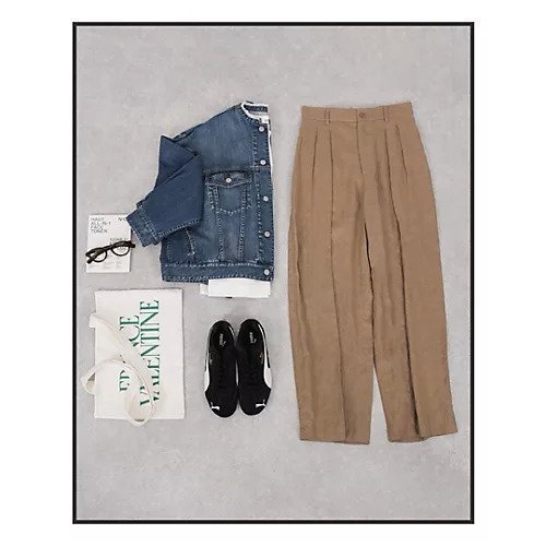 【トゥエルブクローゼット/12closet】の【洗える】ヨーロピアンリネンワイドタックパンツ 人気、トレンドファッション・服の通販 founy(ファニー) ファッション Fashion レディースファッション Fashion for Women パンツ Pants & Trousers セットアップ Set-Up, Coordinated Outfit リネン Linen, Linen Fabric ループ Loop, Loop Knit ワイド Wide, Wide Fit 夏 Summer 洗える Machine Washable other-2|ID: prp329100004570075 ipo3291000000033745849