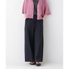 【ヒューマンウーマン/HUMAN WOMAN】のコットンリネンウェザー近江晒シェフパンツ ネイビー|ID: prp329100004570077 ipo3291000000032334878
