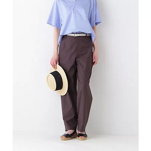【ヒューマンウーマン/HUMAN WOMAN】のクールマックス混ストレートパンツ インテリア・キッズ・メンズ・レディースファッション・服の通販 founy(ファニー) https://founy.com/ ファッション Fashion レディースファッション Fashion for Women パンツ Pants & Trousers おすすめ Recommended / Our Picks オックス Oxford Fabric クール Cool, Chic シンプル Simple, Minimal ストレート Straight, Straight Cut セットアップ Set-Up, Coordinated Outfit ベーシック Basic, Essential |ID: prp329100004570079 ipo3291000000032334892