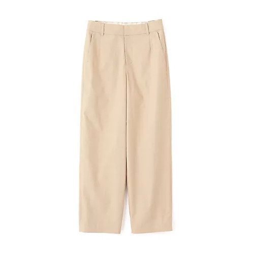 【ヒューマンウーマン/HUMAN WOMAN】のクールマックス混ストレートパンツ 人気、トレンドファッション・服の通販 founy(ファニー) 　ファッション　Fashion　レディースファッション　Fashion for Women　パンツ　Pants & Trousers　おすすめ　Recommended / Our Picks　オックス　Oxford Fabric　クール　Cool, Chic　シンプル　Simple, Minimal　ストレート　Straight, Straight Cut　セットアップ　Set-Up, Coordinated Outfit　ベーシック　Basic, Essential　other-3|ID: prp329100004570079 ipo3291000000032334902