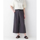 【ヒューマンウーマン/HUMAN WOMAN】のクールマックス混ガウチョパンツ チャコール|ID: prp329100004570082 ipo3291000000032334911