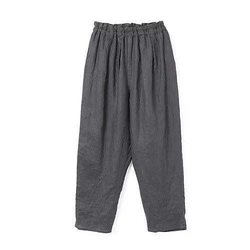 【ミズイロ インド/mizuiro ind】のリネンイージーパンツ インテリア・キッズ・メンズ・レディースファッション・服の通販 founy(ファニー) 　ファッション　Fashion　レディースファッション　WOMEN　パンツ　Pants　リネン　Linen　リラックス　Relax　ワイド　Wide　今季　This Season　チャコールグレー|ID: prp329100004570087 ipo3291000000032334950