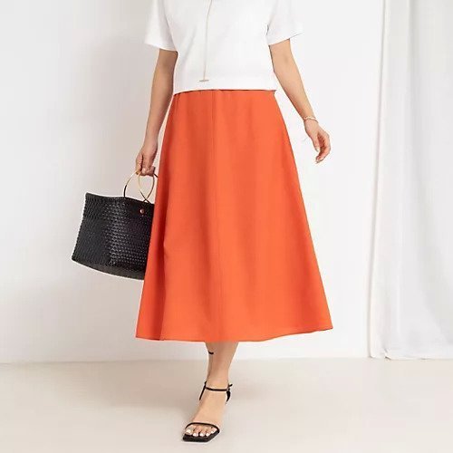 【ノーリーズソフィー/NOLLEY'S sophi】のウォッシャブル麻調フレアスカート 人気、トレンドファッション・服の通販 founy(ファニー) 　ファッション　Fashion　レディースファッション　Fashion for Women　スカート　Skirts　Aライン・フレアスカート　A-Line & Flared Skirts　2025年　2025　2025春夏・S/S　Spring/Summer 2025 SS25　おすすめ　Recommended / Our Picks　ウォッシャブル　Machine Washable　シンプル　Simple, Minimal　フレア　Flare, Flared　ビジネス 仕事 通勤　Business / Work / Commuting　other-2|ID: prp329100004571535 ipo3291000000032347445