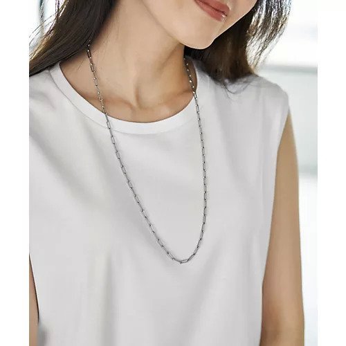【スタイルデリ/STYLE DELI】の2wayスクエアチェーンロングネックレス インテリア・キッズ・メンズ・レディースファッション・服の通販 founy(ファニー) 　ファッション　Fashion　レディースファッション　Fashion for Women　ジュエリー　Jewelry　ネックレス　Necklaces & Pendants　軽量　Lightweight, Ultra Light　シンプル　Simple, Minimal　スクエア　Square, Square Shape　スポーツ　Sports, Activewear　タオル　Towel, Bath Towel　チェーン　Chain, Chain Strap　ネックレス　Necklace, Pendant Necklace　ハンド　Hand, Handmade　ブレスレット　Bracelet, Wristband　ループ　Loop, Loop Knit　ロング　Long, Long-Length　シルバー|ID: prp329100004571574 ipo3291000000034442463