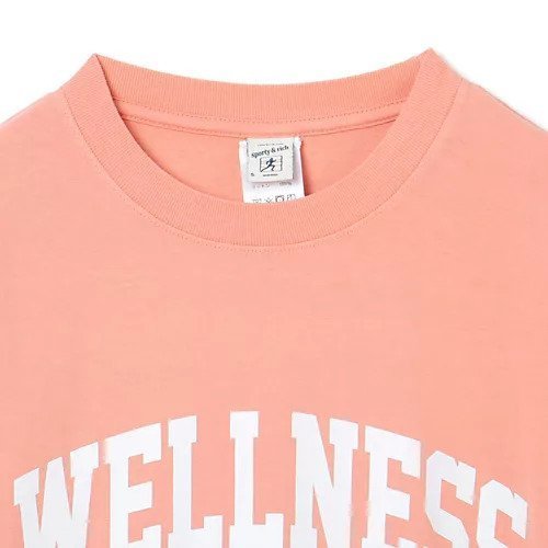 【スポーティアンドリッチ/Sporty&Rich】のWELLNESS IVY T SHIRT 人気、トレンドファッション・服の通販 founy(ファニー) 　ファッション　Fashion　レディースファッション　WOMEN　トップス・カットソー　Tops/Tshirt　シャツ/ブラウス　Shirts/Blouses　ロング / Tシャツ　T-Shirts　半袖　Short Sleeve　洗える　Washable　other-3|ID: prp329100004571743 ipo3291000000032349556