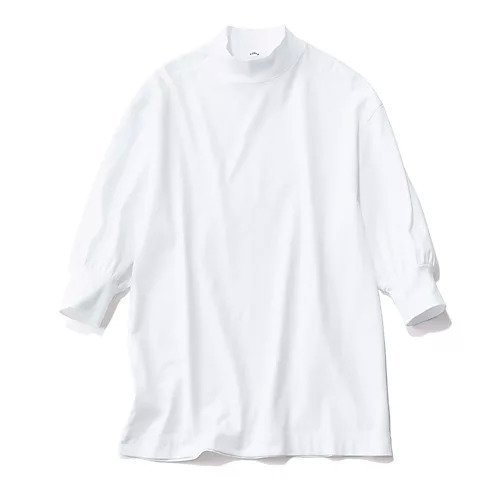 【村山佳世子/Kayoko Murayama】のギャザースリーブTシャツ インテリア・キッズ・メンズ・レディースファッション・服の通販 founy(ファニー) https://founy.com/ ファッション Fashion レディースファッション WOMEN トップス・カットソー Tops/Tshirt シャツ/ブラウス Shirts/Blouses ロング / Tシャツ T-Shirts ギャザー Gather ジャケット Jacket スリーブ Sleeve トレンド Trend ブラウジング Browsing モックネック Mock Neck エレガント 上品 Elegant 別注 Special Order 洗える Washable |ID: prp329100004571748 ipo3291000000032349713