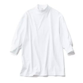 【村山佳世子/Kayoko Murayama】のギャザースリーブTシャツ 人気、トレンドファッション・服の通販 founy(ファニー) ファッション Fashion レディースファッション WOMEN トップス・カットソー Tops/Tshirt シャツ/ブラウス Shirts/Blouses ロング / Tシャツ T-Shirts ギャザー Gather ジャケット Jacket スリーブ Sleeve トレンド Trend ブラウジング Browsing モックネック Mock Neck エレガント 上品 Elegant 別注 Special Order 洗える Washable |ID:prp329100004571748