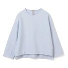 【エムセブンデイズ/M7days】のブークレージャージートップス 人気、トレンドファッション・服の通販 founy(ファニー) ファッション Fashion レディースファッション Ladies' Fashion Online トップス・カットソー Tops/Tshirt コンパクト Compact セットアップ Set Up バランス Balance ボックス Box ボトム Bottom 洗える Washable thumbnail パウダーブルー|ID: prp329100004571753 ipo3291000000032630279