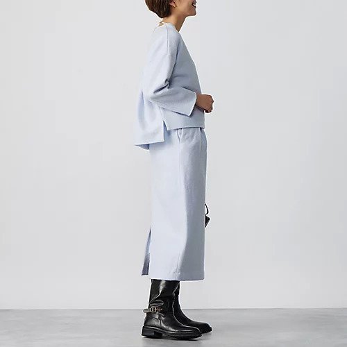 【エムセブンデイズ/M7days】のブークレージャージートップス 人気、トレンドファッション・服の通販 founy(ファニー) 　ファッション　Fashion　レディースファッション　Ladies' Fashion Online　トップス・カットソー　Tops/Tshirt　コンパクト　Compact　セットアップ　Set Up　バランス　Balance　ボックス　Box　ボトム　Bottom　洗える　Washable　other-3|ID: prp329100004571753 ipo3291000000032630283