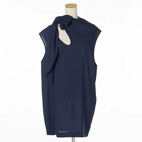 【ハルノブムラタ/HARUNOBUMURATA】 ボウタイノースリーブブラウス人気、トレンドファッション・服の通販 founy(ファニー) ファッション Fashion レディースファッション Fashion for Women トップス・カットソー Cut & Sew Tops キャミソール&ノースリーブ Camisoles & Sleeveless Tops シャツ・ブラウス・オフィスカジュアル Elegant Blouses & Button-Ups サマー Summer, Summer Style スカーフ Scarf, Neckwear ノースリーブ Sleeveless, No-Sleeve バランス Balance, Style Balance エレガント 上品 Elegant |ID:prp329100004571760