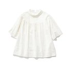 【トゥエルブクローゼット/12closet】の【洗える】サッカーモックネックブラウス ホワイト|ID: prp329100004571784 ipo3291000000032350176