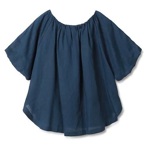 【エクラ/eclat】のリネンオフショルダーブラウス 人気、トレンドファッション・服の通販 founy(ファニー) 　ファッション　Fashion　レディースファッション　Fashion for Women　トップス・カットソー　Cut & Sew Tops　シャツ・ブラウス・オフィスカジュアル　Elegant Blouses & Button-Ups　バランス　Balance, Style Balance　ラウンド　Round, Round Neck　別注　Limited Edition, Custom Order　洗える　Machine Washable　other-2|ID: prp329100004571788 ipo3291000000034953357