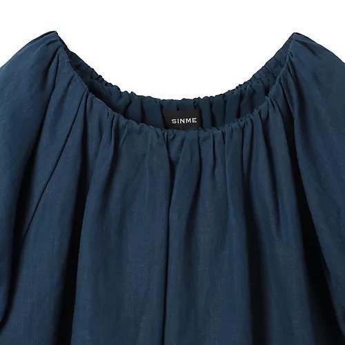 【エクラ/eclat】のリネンオフショルダーブラウス 人気、トレンドファッション・服の通販 founy(ファニー) 　ファッション　Fashion　レディースファッション　Fashion for Women　トップス・カットソー　Cut & Sew Tops　シャツ・ブラウス・オフィスカジュアル　Elegant Blouses & Button-Ups　バランス　Balance, Style Balance　ラウンド　Round, Round Neck　別注　Limited Edition, Custom Order　洗える　Machine Washable　other-3|ID: prp329100004571788 ipo3291000000035664405