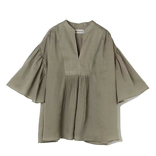 【エクラ/eclat】のシアーラミーブラウス インテリア・キッズ・メンズ・レディースファッション・服の通販 founy(ファニー) https://founy.com/ ファッション Fashion レディースファッション WOMEN トップス・カットソー Tops/Tshirt シャツ/ブラウス Shirts/Blouses ギャザー Gather ショルダー Shoulder スリット Slit ドロップ Drop フレア Flare フロント Front ヨーク Yoke エレガント 上品 Elegant 別注 Special Order 夏 Summer |ID: prp329100004571792 ipo3291000000032350248