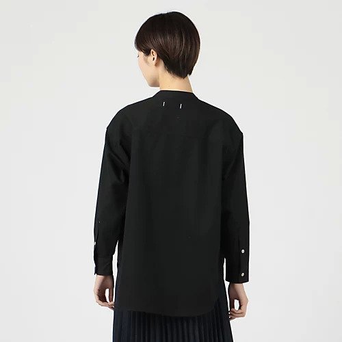 【スアデオ/suadeo】の【JAPANBLUE】コラボデニムシャツ 人気、トレンドファッション・服の通販 founy(ファニー) 　ファッション　Fashion　レディースファッション　WOMEN　トップス・カットソー　Tops/Tshirt　シャツ/ブラウス　Shirts/Blouses　ジーンズ　Jeans　スタンド　Stand　デニム　Denim　リラックス　Relax　吸水　Water Absorption　洗える　Washable　羽織　Haori　other-3|ID: prp329100004571793 ipo3291000000032350279