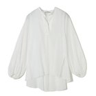 【ドメル/DOMELLE】のギャザースリーブシャツ ホワイト|ID: prp329100004571802 ipo3291000000035665014