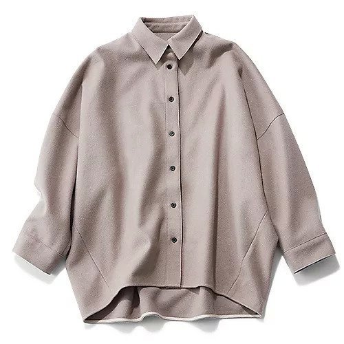 【トゥエルブクローゼット/12closet】の【洗える】コクーンシャツジャケット インテリア・キッズ・メンズ・レディースファッション・服の通販 founy(ファニー) https://founy.com/ ファッション Fashion レディースファッション Ladies' Fashion Online アウター Coat Outerwear ジャケット Jackets カフス Cuffs コクーン Cocoon ショルダー Shoulder ドロップ Drop リラックス Relax 洗える Washable |ID: prp329100004571803 ipo3291000000032630819