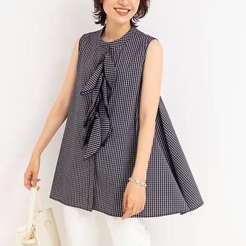 【ノーリーズ/NOLLEY'S】のリボンAラインシャツ インテリア・キッズ・メンズ・レディースファッション・服の通販 founy(ファニー) https://founy.com/ ファッション Fashion レディースファッション WOMEN トップス・カットソー Tops/Tshirt シャツ/ブラウス Shirts/Blouses 2025年 2025 2025春夏・S/S Ss,Spring/Summer,2025 デニム Denim フロント Front リボン Ribbon エレガント 上品 Elegant |ID: prp329100004571804 ipo3291000000032350464