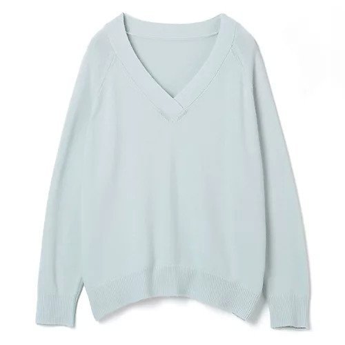 【エムセブンデイズ/M7days】のゆるVネックニット 人気、トレンドファッション・服の通販 founy(ファニー) 　ファッション　Fashion　レディースファッション　Ladies' Fashion Online　トップス・カットソー　Tops/Tshirt　ニット　Knit Tops　Vネック　V-Neck　シンプル　Simple　デコルテ　Decolletage　洗える　Washable　 other-1|ID: prp329100004571809 ipo3291000000032630984