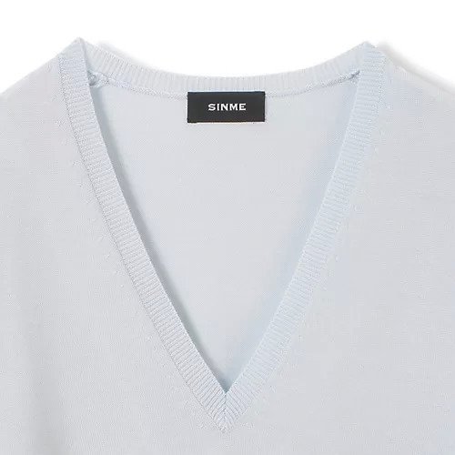 【シンメ/SINME】のVネックニット 人気、トレンドファッション・服の通販 founy(ファニー) 　ファッション　Fashion　レディースファッション　WOMEN　トップス・カットソー　Tops/Tshirt　ニット　Knit Tops　Vネック　V-Neck　ジャケット　Jacket　ワイド　Wide　洗える　Washable　other-3|ID: prp329100004571817 ipo3291000000032350617