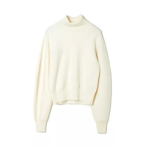 【ロエフ/LOEFF】のクレッセントスリーブタートルネックセーター インテリア・キッズ・メンズ・レディースファッション・服の通販 founy(ファニー) 　ファッション　Fashion　レディースファッション　Ladies' Fashion Online　トップス・カットソー　Tops/Tshirt　タートルネック　Turtleneck　コンパクト　Compact　スリーブ　Sleeve　セーター　Sweater　タートルネック　Turtleneck　冬　Winter　ホワイト|ID: prp329100004571822 ipo3291000000032631148