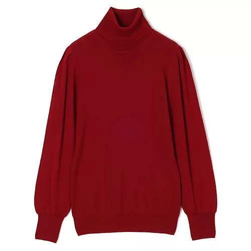 【シンメ/SINME】のタートルネックニット インテリア・キッズ・メンズ・レディースファッション・服の通販 founy(ファニー) 　ファッション　Fashion　レディースファッション　Fashion for Women　トップス・カットソー　Cut & Sew Tops　ニット　Knit Tops & Sweaters　タートルネック・ハイネックトップス　Turtlenecks & High-Neck Tops　サロペット　Overalls, Salopette　シンプル　Simple, Minimal　タートルネック　Turtleneck, High Neck　洗える　Machine Washable　レッド|ID: prp329100004571826 ipo3291000000034376039